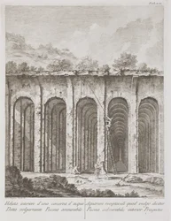 Piscina Mirabilis, Paulo Antonio Paoli Pozzuoliban, Cumában és Baján létező régiségek maradványaiból, Giovanni Volpato (1735-1803) metszete